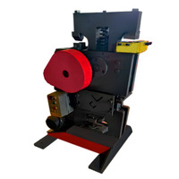 Presse à découper Q32-10A haute performance avec course d'outil de 27 mm, taille de poinçon de 22*8 mm et capacité de coupe de plaque de 10 mm