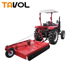 90hp 95HP 100hp tractor with grass cutting machine cheap laser leveler for precision