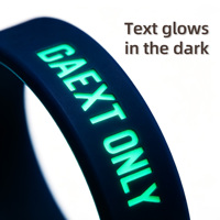 Bracelets en silicone personnalisés OEM/ODM, expédition rapide, bracelet en silicone souple et imperméable avec logo pour la promotion, directement de l'usine