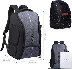 Mochila para cámara de muestra gratis, bolsa profesional, funda para cámara de fotografía resistente al agua, viaje antirrobo para fotógrafos - Product Image 5