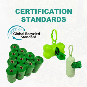 GRS Certified Dog Poop <strong>Bags</strong> Eco-Friendly Durable Leakproof Waste <strong>Bags</strong> for Daily Walks - Product Image 6