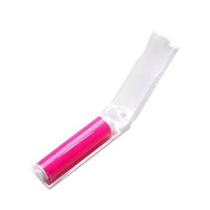 Rodillo Quitapelusas Portátil Plegable Manual Personalizado para Viajes, Cepillo de Plástico Lavable para Eliminar Pelo de Mascotas - Product Image 1