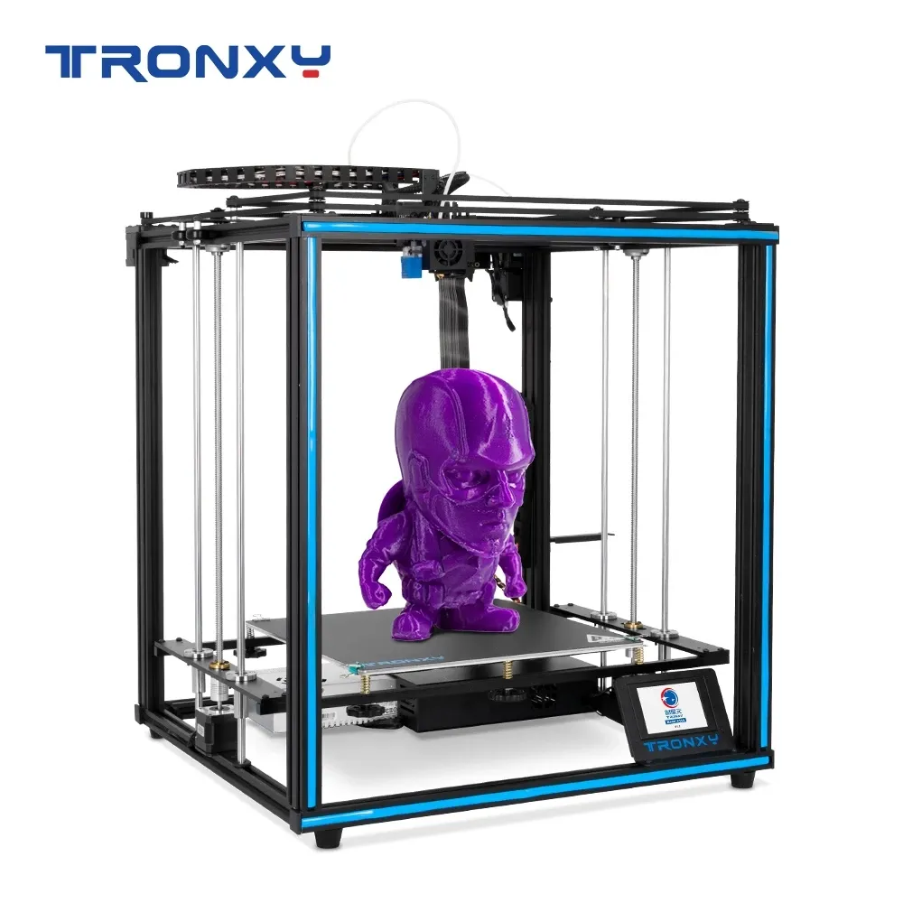 Metal 3d printer Tronxy 2020 New Upgraded X5SA 24V DIY 3D Printer Kit CoreXY Metal Build Plate 330*330mm Heat table 3d machine