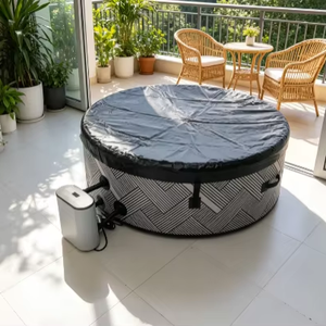 Bain à remous encastré personnalisé pour 6 personnes, pour villa et appartement - Product Image 1