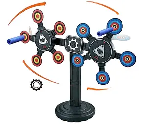 Electronic Target Scoring Auto Reset Shooting Games Rotating Digital Target for Ne rf Guns Blaster Toys Kids