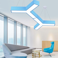 Panneau LED de plafond pour enfants avec lampes suspendues à tube LED pour la décoration intérieure, design moderne, taille et couleur personnalisables