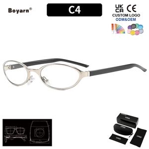 Boyarn Fashion - <span class=keywords><strong>Gafas</strong></span> de Sol Ovaladas Simples y Modernas para Mujer, <span class=keywords><strong>Gafas</strong></span> Versátiles Casuales con Protección UV - Product Image 5