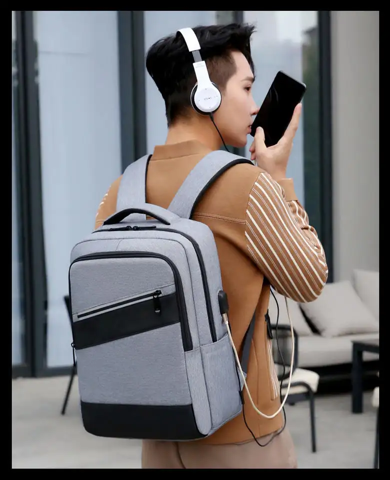 Custom New Backpack Business Travel Bag Laptop Bag High School Students Backpack With Large Capacity For Men Women