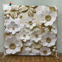Standing backdrop dinding bunga baru untuk fotografi pernikahan, dekorasi dinding bunga untuk pernikahan