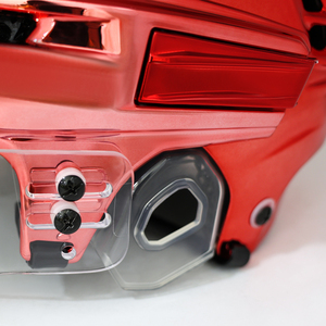 Mũ bảo hiểm khúc côn cầu trên băng bằng sợi Carbon có thể tùy chỉnh với vỏ mạ điện & thiết kế tương thích lớp chống sốc in 3D - Product Image 4