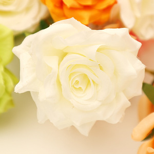 Rosa de Diamante Simulada, Flor de Seda Plástica de Alta Simulación, Decoraciones para Bodas, Accesorios para Fotografía en Exteriores, Decoración del Hogar - Product Image 1