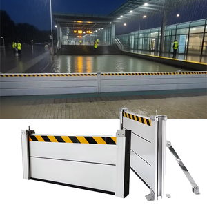 Les barrières d'inondation et les portes d'inondation en métal en aluminium portables et simples se vendent bien - Product Image 1