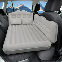 Colchón Inflable Portátil de PVC DikaSun para Auto, SUV/Camioneta, para Acampar en el Asiento Trasero, Colchoneta de Viaje Reforzada con Bomba de Aire 2