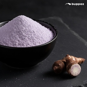 Poudre de thé au lait de taro 1 kg, certifiée Halal et HACCP, pour les magasins de thé au lait et les services de restauration - Product Image 3