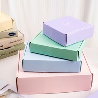 Boîtes en carton personnalisées pour vêtements, boîtes cadeaux ondulées pour l'expédition et l'envoi, avec logo, emballage pour vêtements