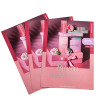 Impression personnalisée en papier couché Flyer Impression de brochures pour la publicité Activités à prix réduit Flyer pour le magasin de fleurs d'affaires
