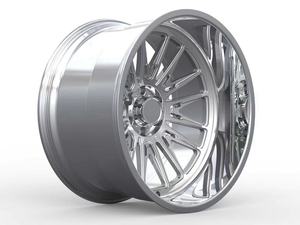 Jantes de camion personnalisées forgées en alliage d'aluminium poli pour Ford F250 2022 8x170 6*135 22 24 26 28 30 pouces - Product Image 3