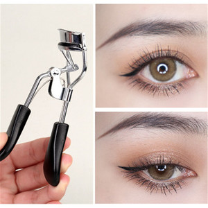 Pince à cils manuelle simple en acier inoxydable noir, outil de recourbement de cils à marque privée - Product Image 4