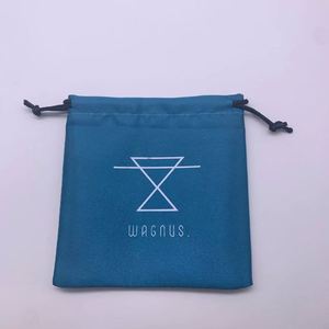 Bolsitas de Satén de Lujo para Joyería con Cordón y Logotipo Personalizado, Bolsas de Regalo de Textil Premium - Product Image 3