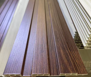 لوح ألياف زجاجية مقاوم للتآكل للاستخدام الخارجي، محاكي للخشب، مصنوع بتقنية البثق (FRP)، مخصص للممرات والأرصفة، ذو سطح أملس وعريض. - Product Image 1