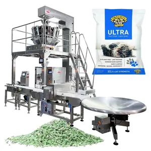 IKE Automatic Fertilizer Cat Litter Tofu Cat Litter Granule Weighing Packaging Equipment Packing Machine