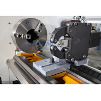 Tour CNC à banc horizontal robuste CK61125, portée maximale de 1250 mm, pour tournage de métaux, avec options GSK et Fanuc