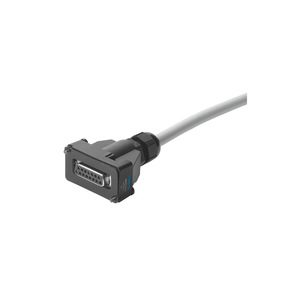 Festo Kmpv-Sub-D-15-10 Adapter 177674 With Cable Socket Plug In Connection Abs Material - Product Image 1