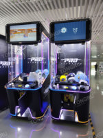 Machine à griffes vidéo pour jeux d'arcade, simulateur de divertissement en métal, plastique et bois, machine à grue de jeu
