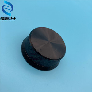 Componentes Electrónicos H, Perilla de Plástico para Potenciómetro, Tapa de Perilla 39.5*44.5*17mm, Forma de Sombrero de Paja, Uso Industrial - Product Image 2
