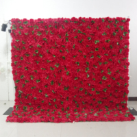 Décorations murales artisanales en mousse florale artificielle colorée, écologiques, longue durée, toile de fond murale pour mariage, Saint-Valentin