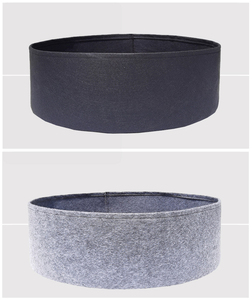 Jardinería al aire libre 10 15 30 50 100 galones grande de tela resistente maceta de cultivo tela de respiración duradera contenedor de plantación bolsa de cultivo de plantas - Product Image 2