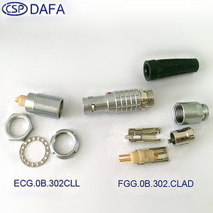 Conectores CSP Serie B, Conectores Circulares Metálicos de Empuje y Tracción para Aviación - Product Image 4
