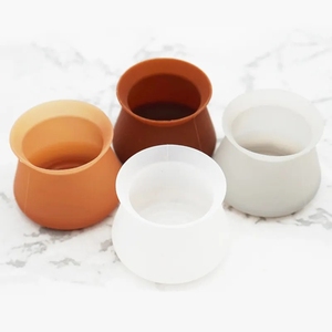 Nhà máy ODM nhà Silicone bàn và ghế chân bao gồm Silicone đồ nội thất chân bảo vệ miếng đệm Silicone bảng góc bảo vệ - Product Image 1