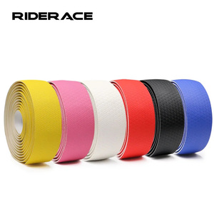 Riderace xe đạp tay lái Băng PU + EVA da chống trượt chống sốc xe đạp xử lý Bar bọc dây đeo đua cố định Bánh Vành Đai đi xe đạp - Product Image 1