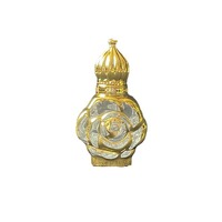 Flacon de parfum de créateur 10 ml, flacon en verre Attar, bouchon à vis professionnel, flacon de parfum vide de luxe, personnalisé