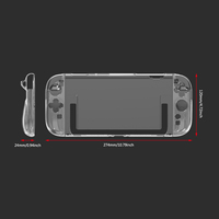 Coque de protection intégrale détachable en PC+TPU moulée avec précision et résistante aux rayures pour accessoires de jeu Switch 2