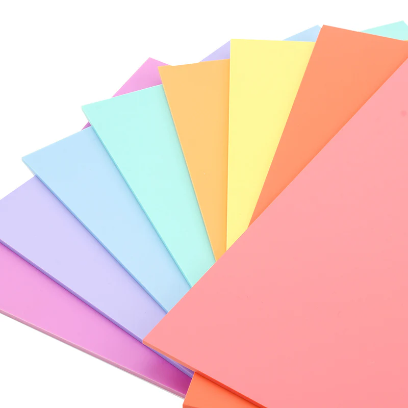 GUANGMEI Pastel Acrylic PMMA Board Sheets