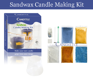 Sabbia di soia di cera di sabbia e sabbia aromatica candela di cera <span class=keywords><strong>per</strong></span> la fabbricazione di polvere perlati all'ingrosso di colore profumato di cera di sabbia Set regalo <span class=keywords><strong>Kit</strong></span> - Product Image 2
