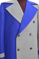 Mencoat Manteau d'hiver en laine haut de gamme pour homme, manteau long classique formel, manteau en cachemire, manteau sur mesure
