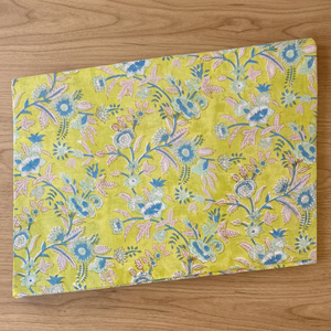 Floral Printed Cotton Fabric 58/60 In Woven Medium Weight Home Textile Use - Product Image 2