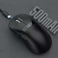 Mouse Gaming Ringan Model Baru H9/H9PRO PAW3311 Nirkabel BT Tiga Mode E-sports Dengan Layar Display