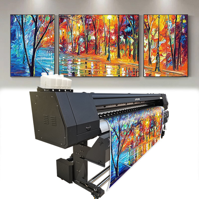 Large Format Printer 1.6m 1.8m 2.5m 3.2m Eco-solvent Printer Wide-Format Printer Outdoor Advertising Printing Machine