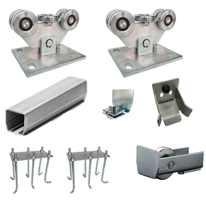 <span class=keywords><strong>Roue</strong></span> de portail à cantilever galvanisée blanche de style européen, <span class=keywords><strong>roue</strong></span> de portail coulissant à cantilever - Product Image 4