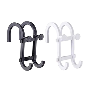 <b>Bathroom</b> Storage Utensils Universal Multi-functional <b>Hook</b> Mobile Phone Placing Rack Non-perforated Sliding Cover Towel Plastic - Product Image 1