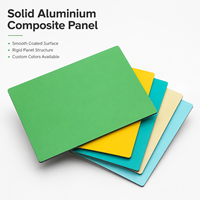 Panneau composite en aluminium ACP ACM 4 mm Alucobond 1220x2240 PVDF PE écologique pour façade de bâtiment