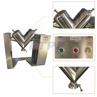 VH-50 acier inoxydable poudre sèche farine épices assaisonnement protéine café détergent poudre malaxeur V mélangeur mélangeur