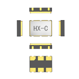 Oscilador de cristal diferencial 6pin 7050 SMD 156,25 MHz LVDS Crystal 0sc 7,0*5,0*1,7mm 10 ~ 250MHz ± 30ppm ± 50ppm - Product Image 2