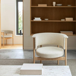Nordic <span class=keywords><strong>Wasabi</strong></span> Restaurant Hotel B & B Modèle Room Designer Chaise de salle à manger en bois massif Chaise de manucure - Product Image 3