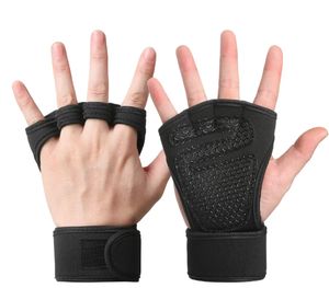 Gants d'haltérophilie Gants de soutien de paume de gymnastique Gants de fitness pour hommes et femmes - Product Image 1