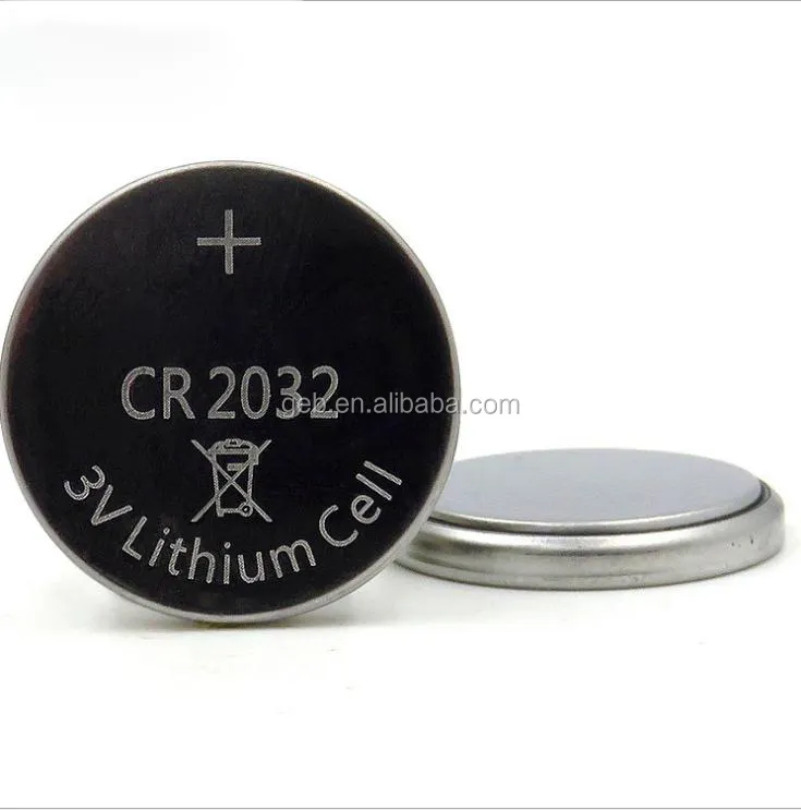 Batterie CR 3.0V litio Manganese CR2032 230mAh batteria a bottone a moneta primaria per bilancia elettronica
